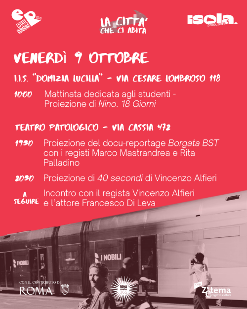 Programma LCCCA 9 ottobre 2026